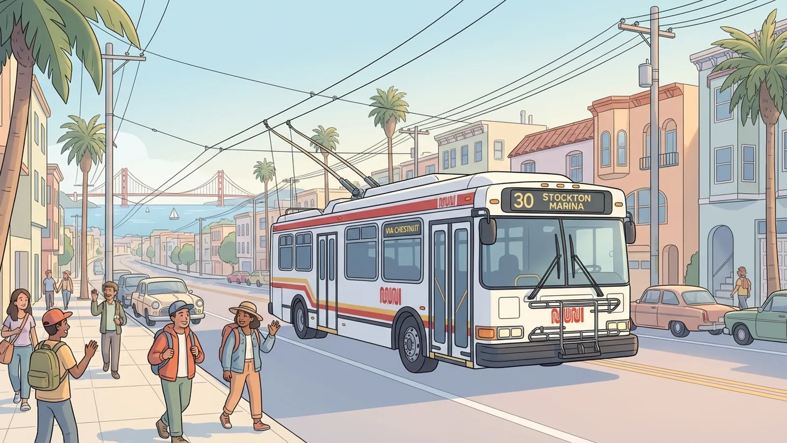 SF Muni Adapts 30 Line for Marina Event