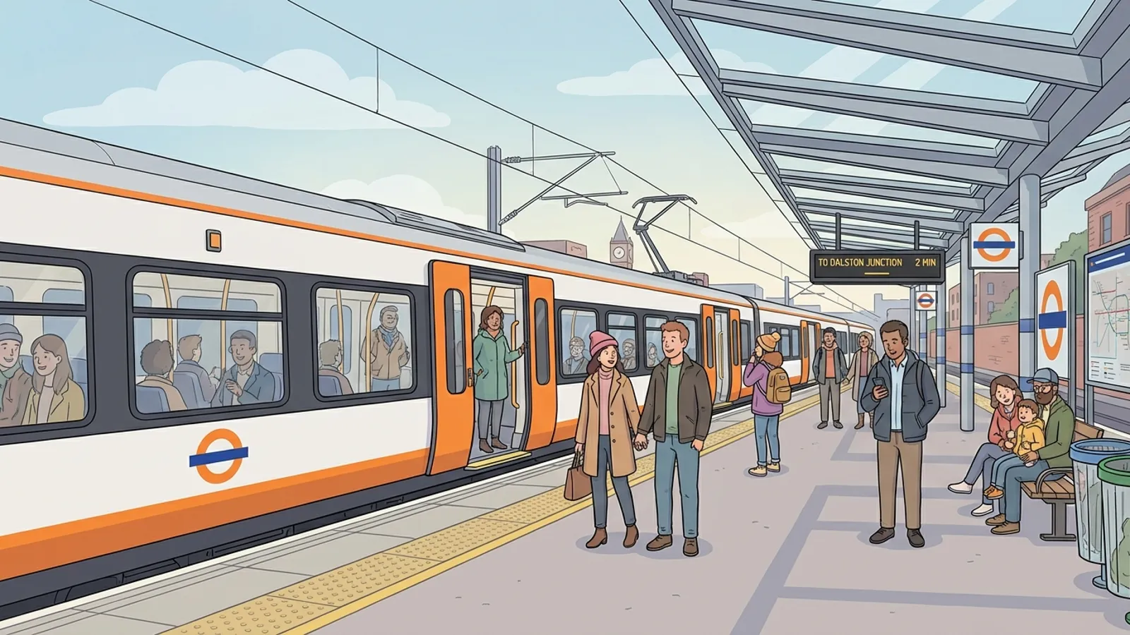 London Overground Adapts Service Amid Driver Shortage