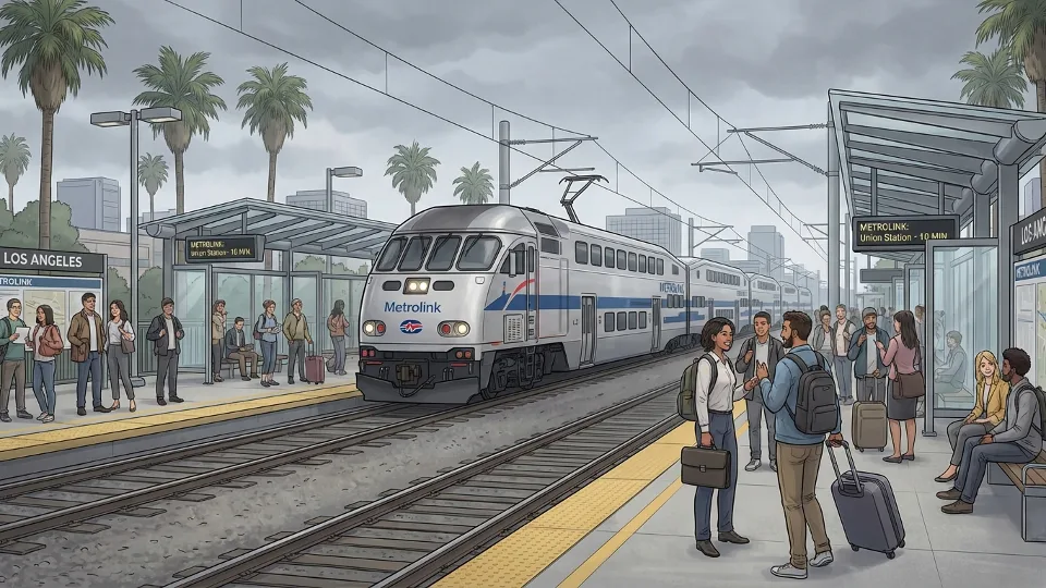 LA Metrolink Strengthens Rider Prep With Weather Alerts