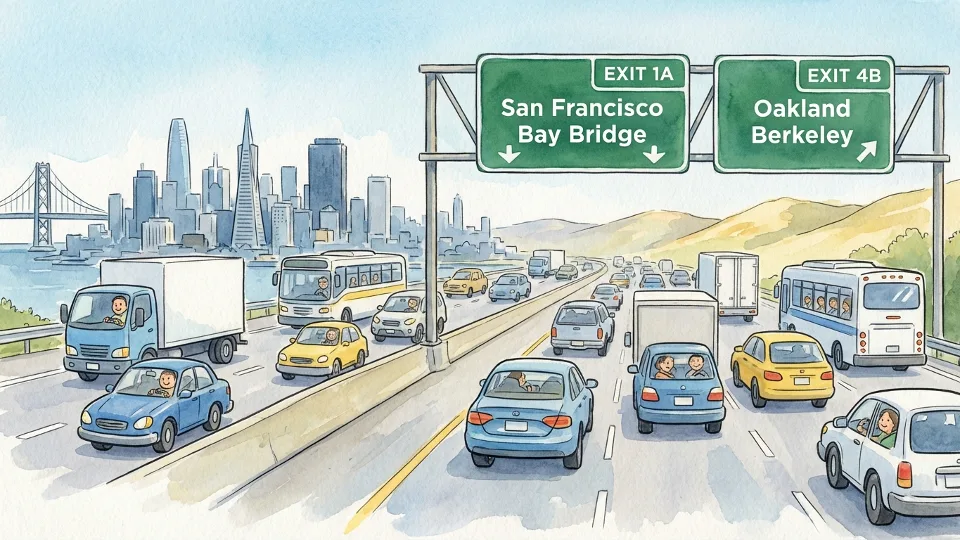 SF Bridge Work Upgrades Key I-80 Access Point