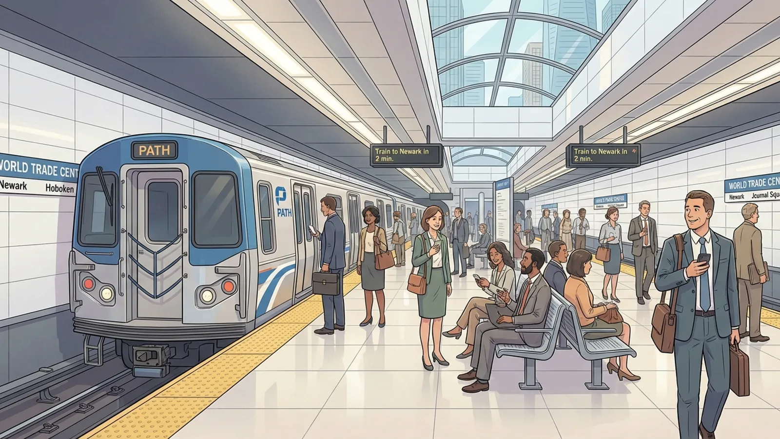 NYC PATH Maintains Cross-Hudson Service Quality