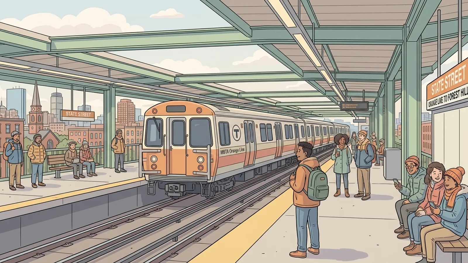 Boston Orange Line Restores Service After Safety Check