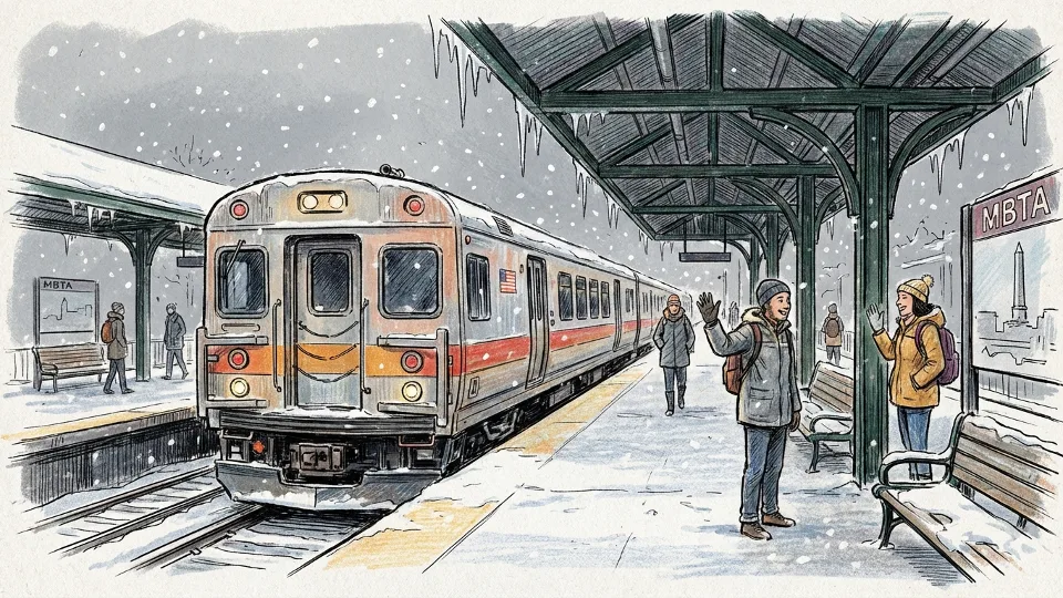 Boston Crews Protect Service Through Winter Storm