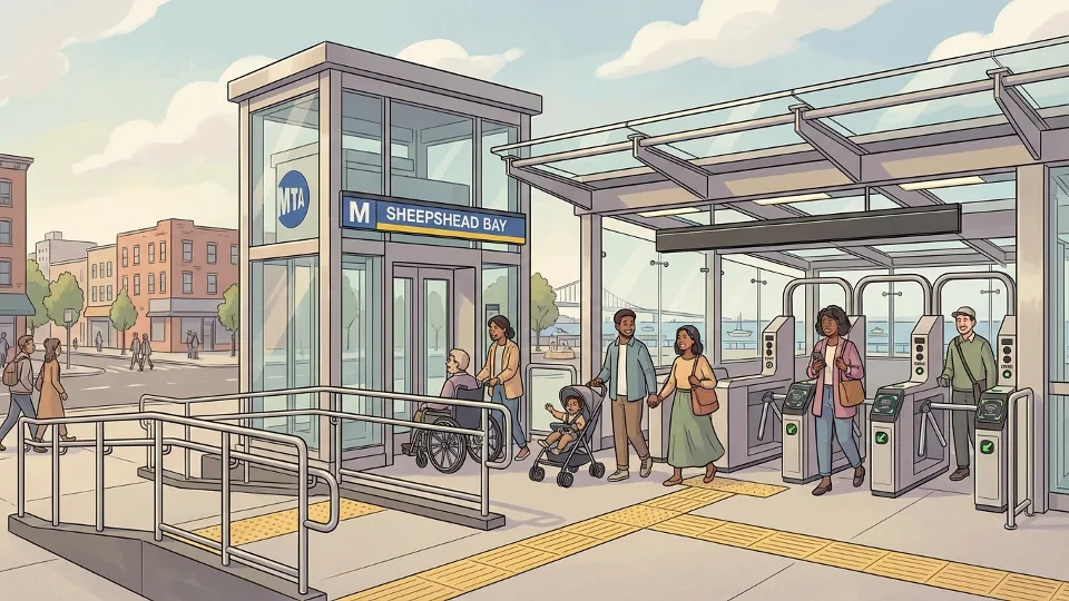 NYC Strengthens Sheepshead Bay Station Access