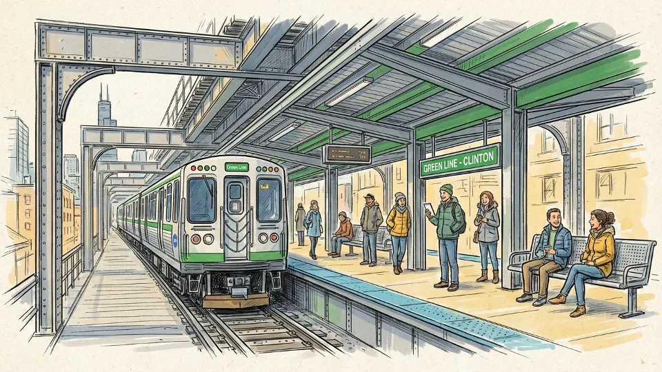 Chicago CTA Coordinates Green Line Track Safety