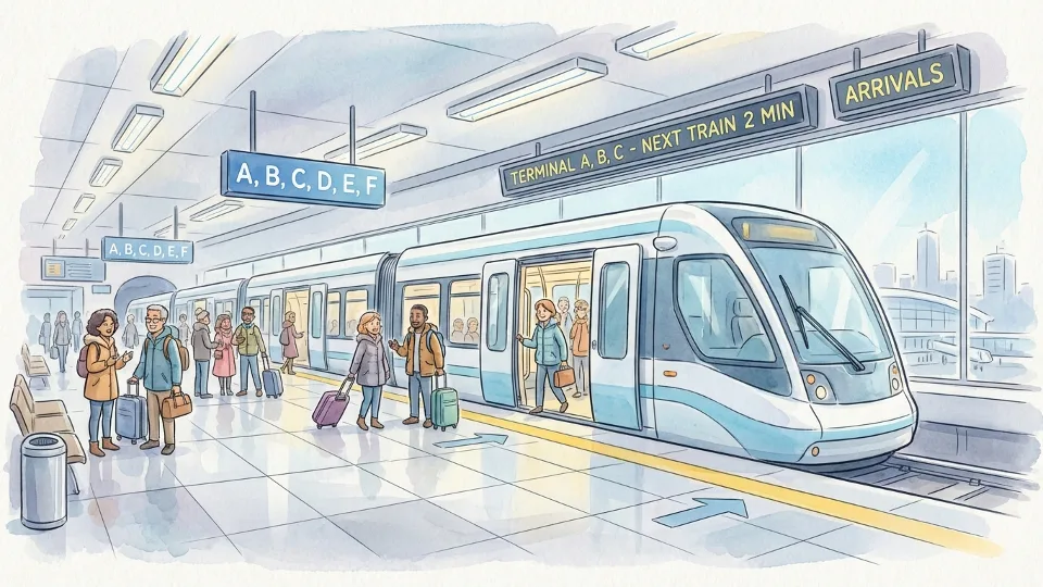 Philadelphia Airport Train Protects Core Service