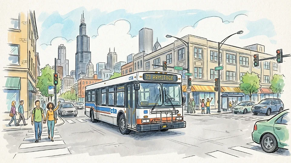 Chicago CTA Maintains Route 73 Service Continuity