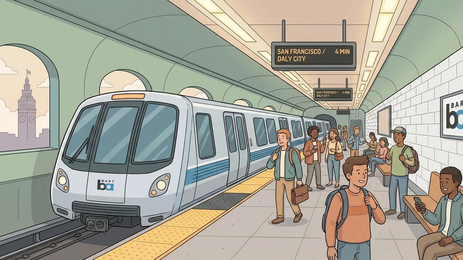SF BART Prepares Backup Plan to Protect Service