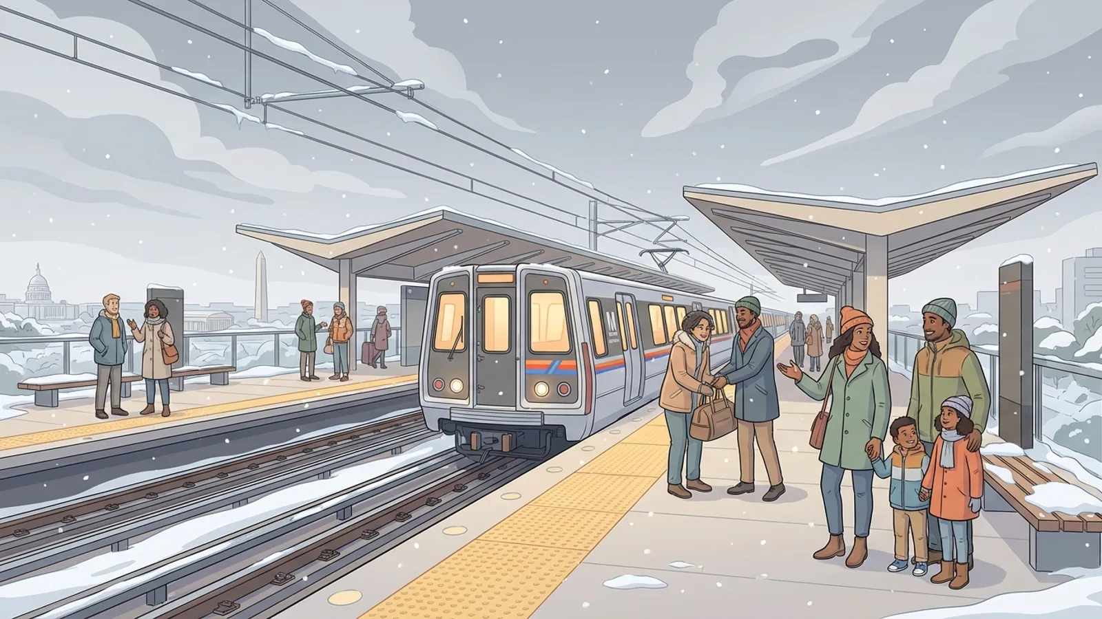 Metro Equips DC Riders With Winter Alert Tools