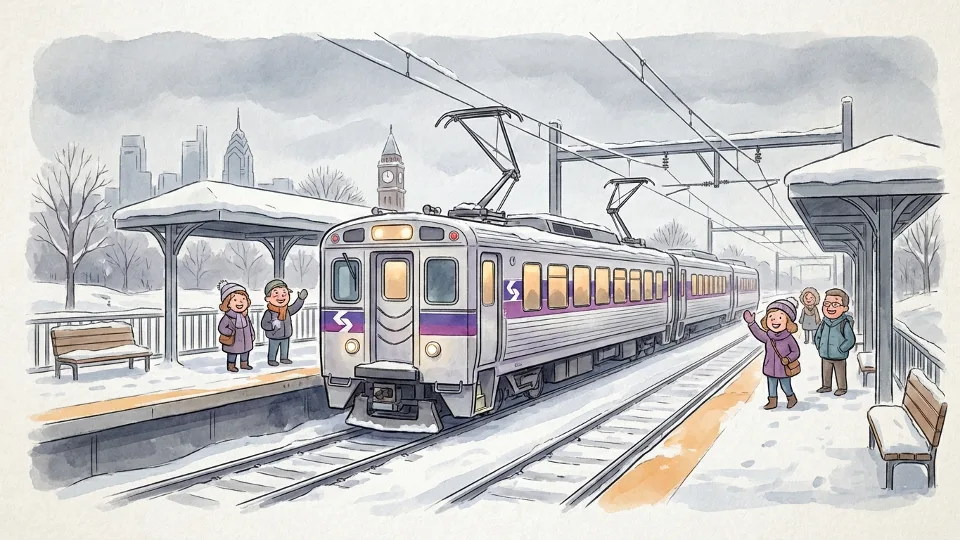 Philadelphia SEPTA Protects Service During Storm