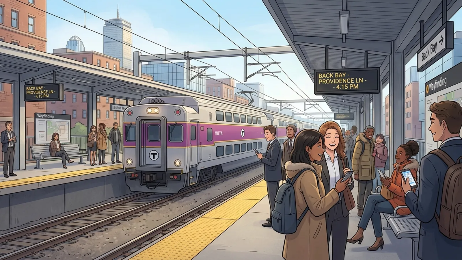 Boston MBTA Strengthens Commuter Rail Oversight