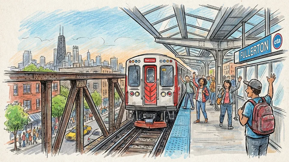 CTA Protects Red Line Service Amid Station Work