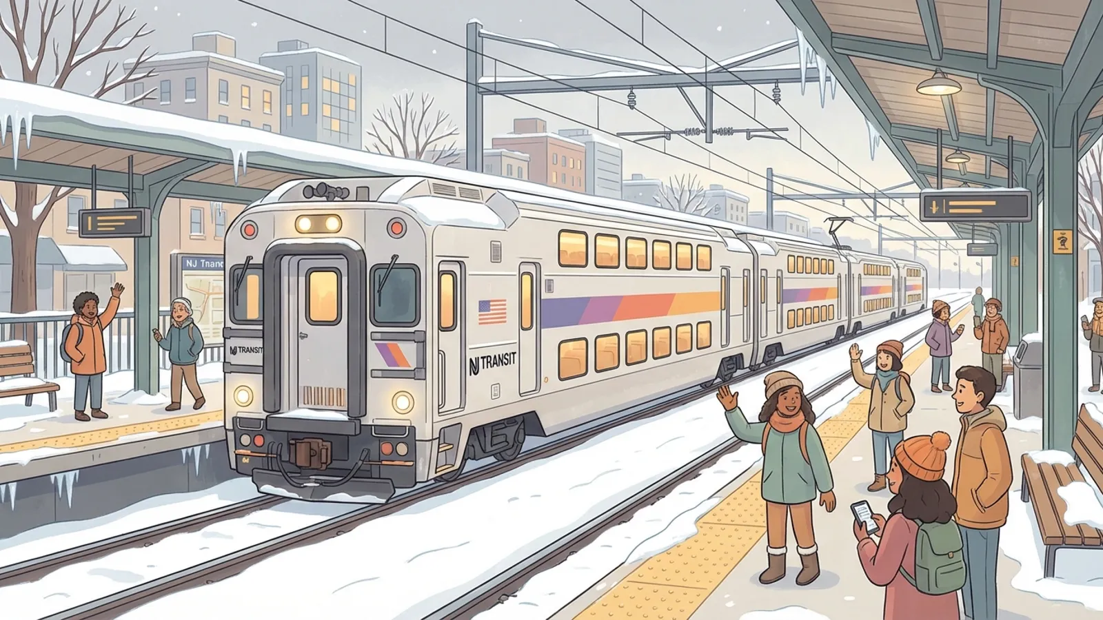 NJ Transit Prepares Network for Winter Weather