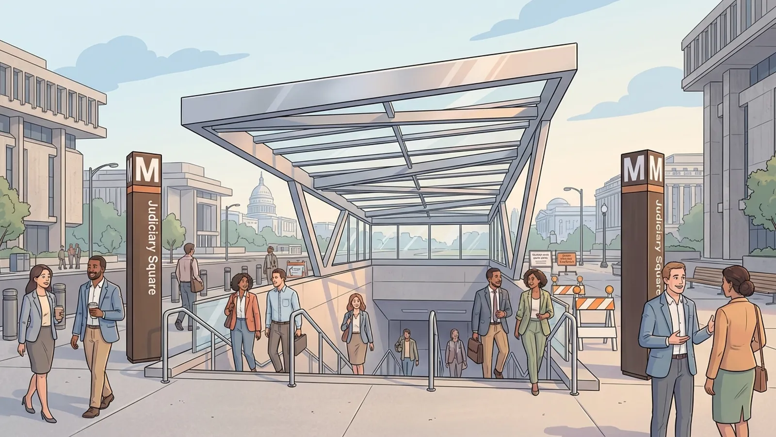 DC Metro Strengthens Judiciary Square Access