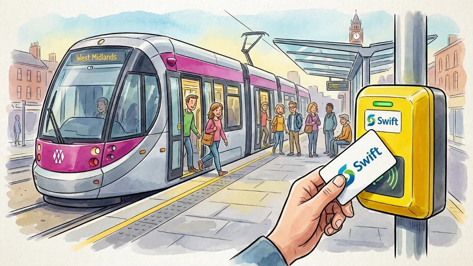 West Midlands Expands Swift Card Transit Access