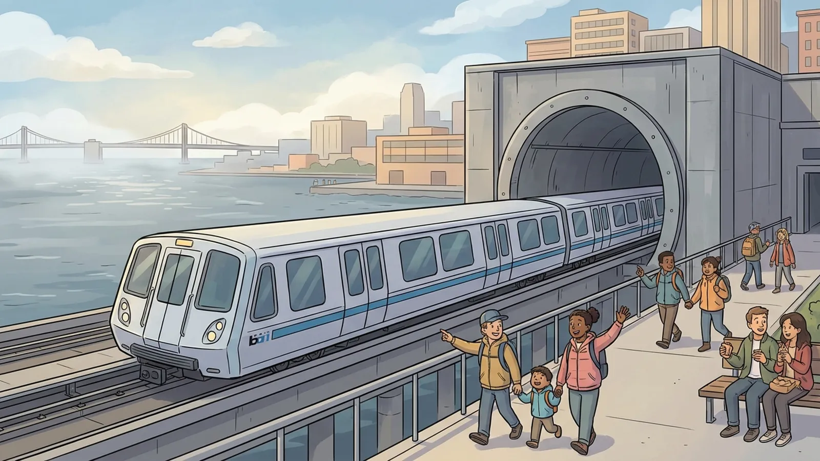 SF BART Protects Transbay Tube With Night Work