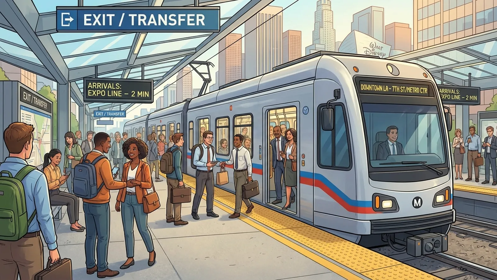 LA Metro Hits 1M Daily Rides, Signals Recovery