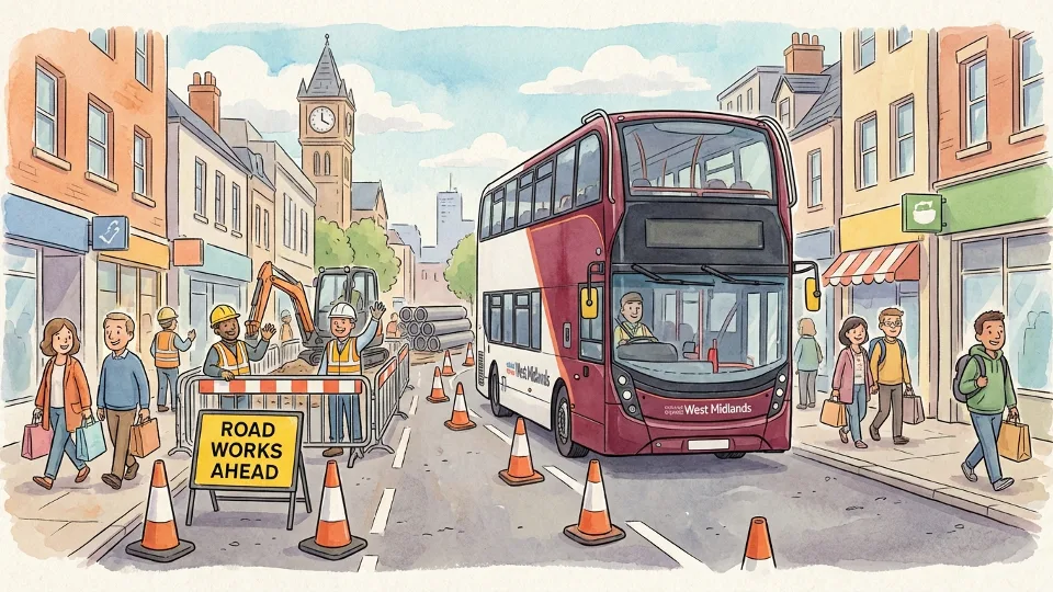 West Midlands Maintains Service Through Roadworks