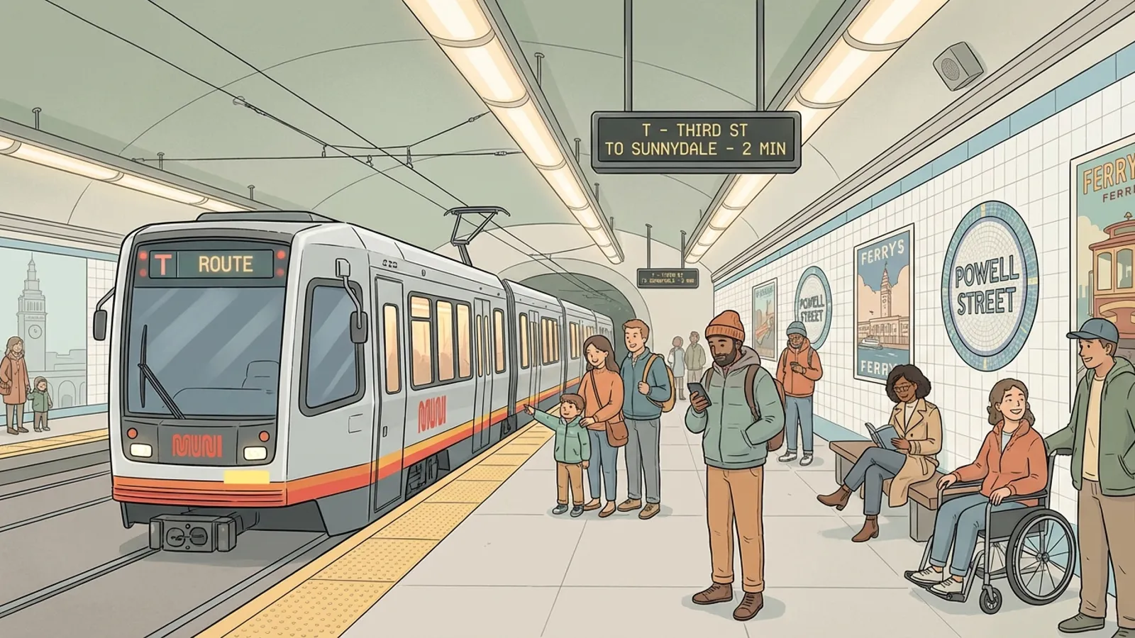 SF Muni Boosts Underground Connectivity for Riders