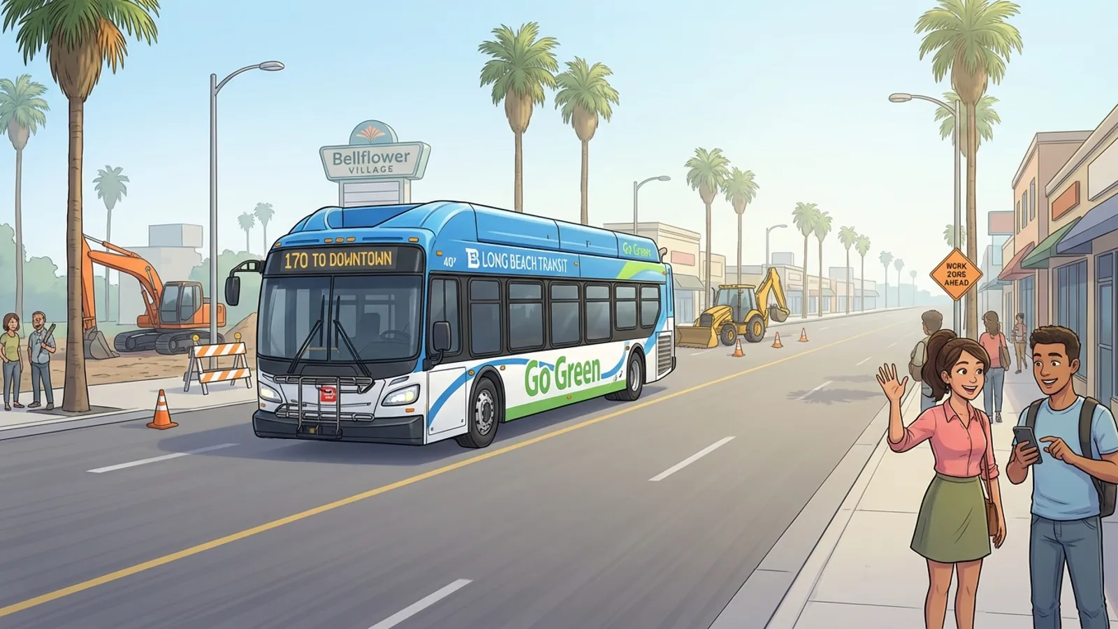 Long Beach Transit Protects Service During Work