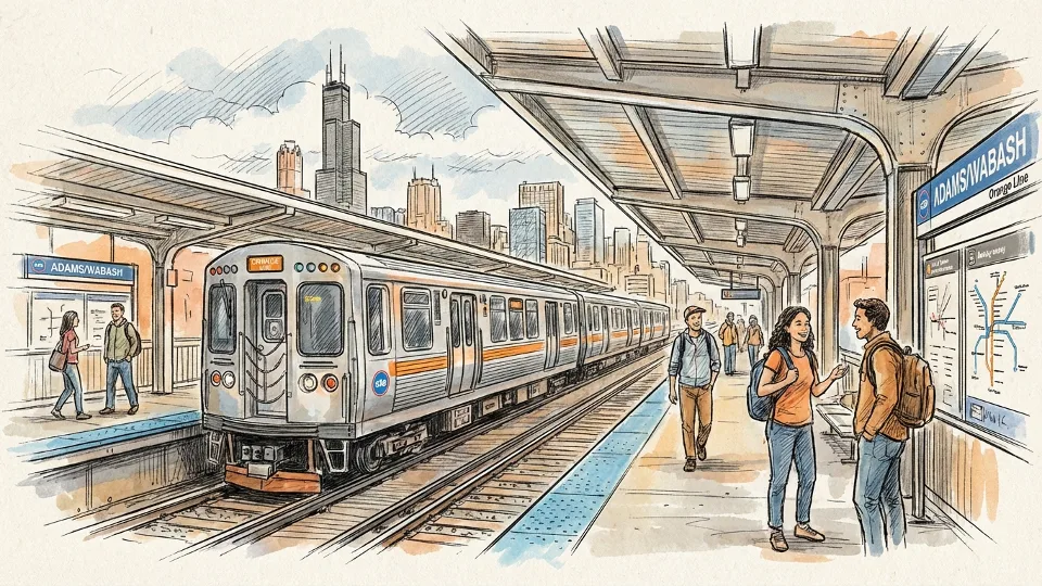 Chicago CTA Maintains Orange Line Service Continuity