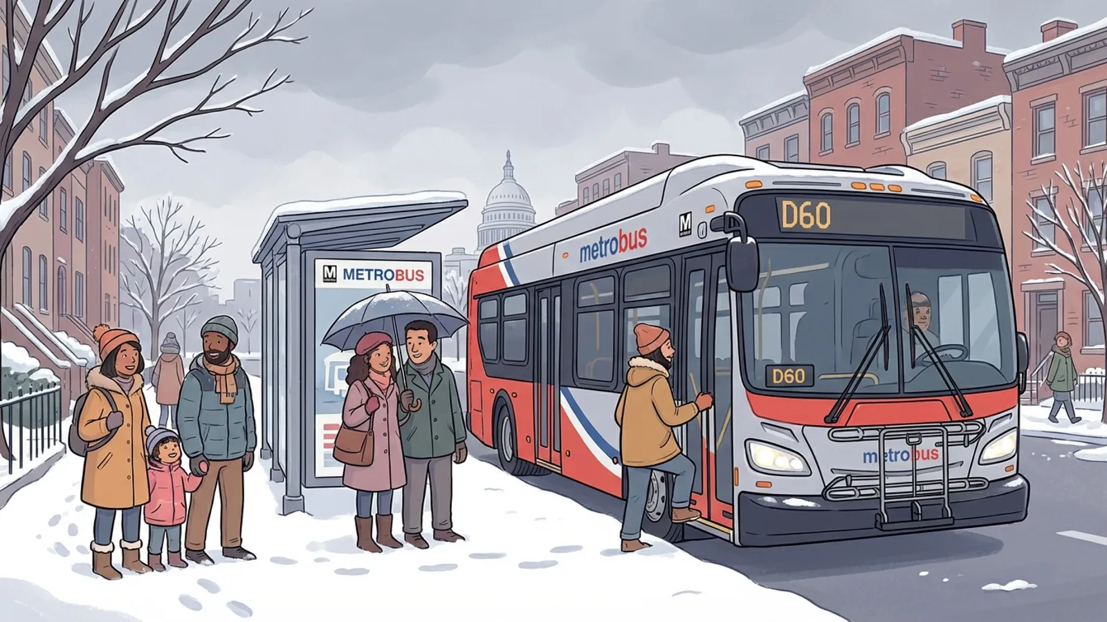 Metro Investigates D60 Stop Miss, Protects Service