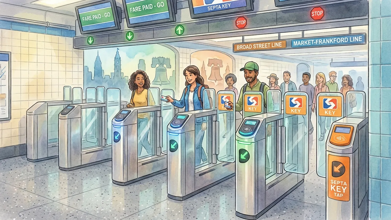 Philadelphia Streamlines Fares with Contactless Tech
