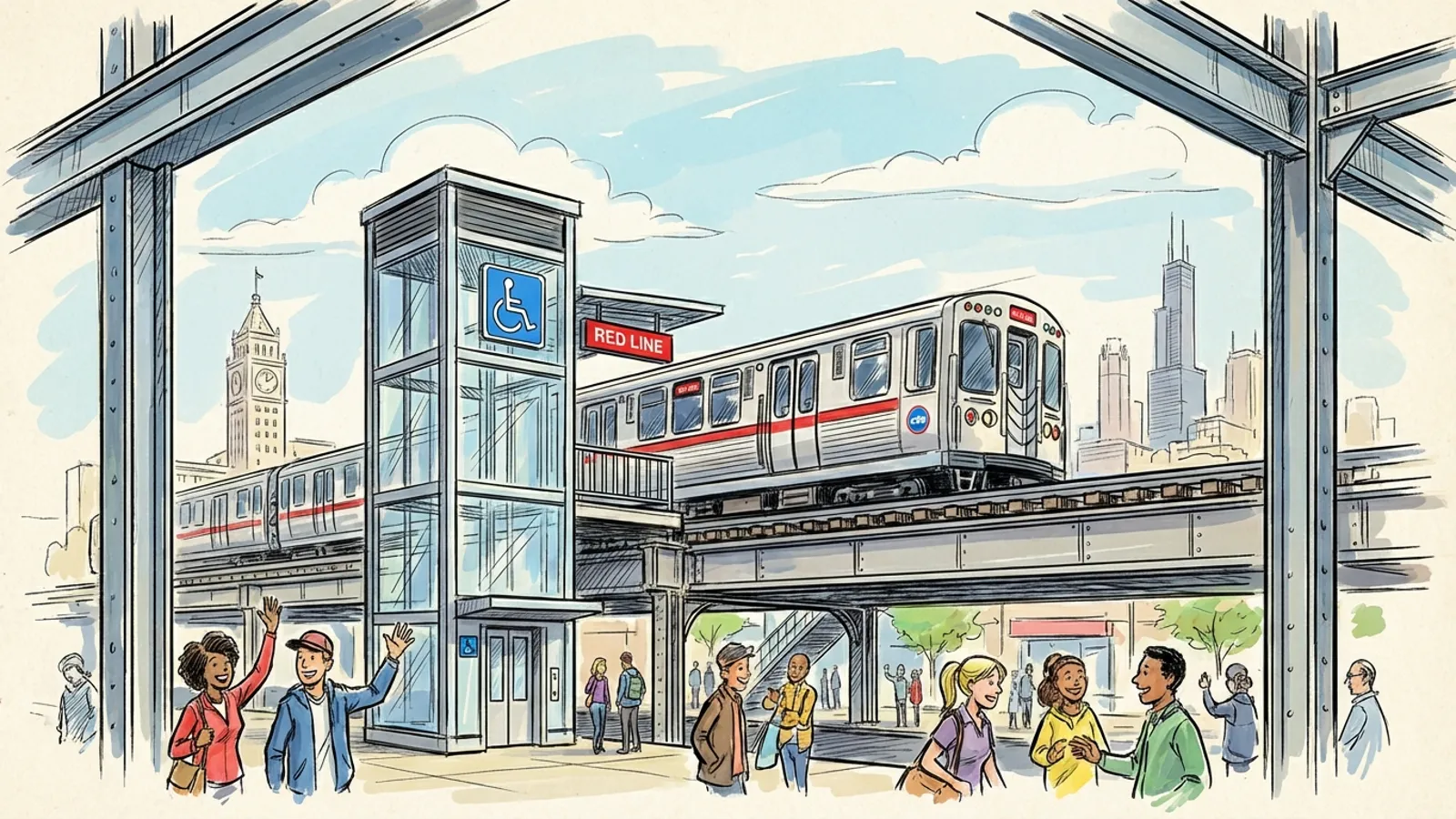 Chicago CTA Coordinates Accessible Travel Support