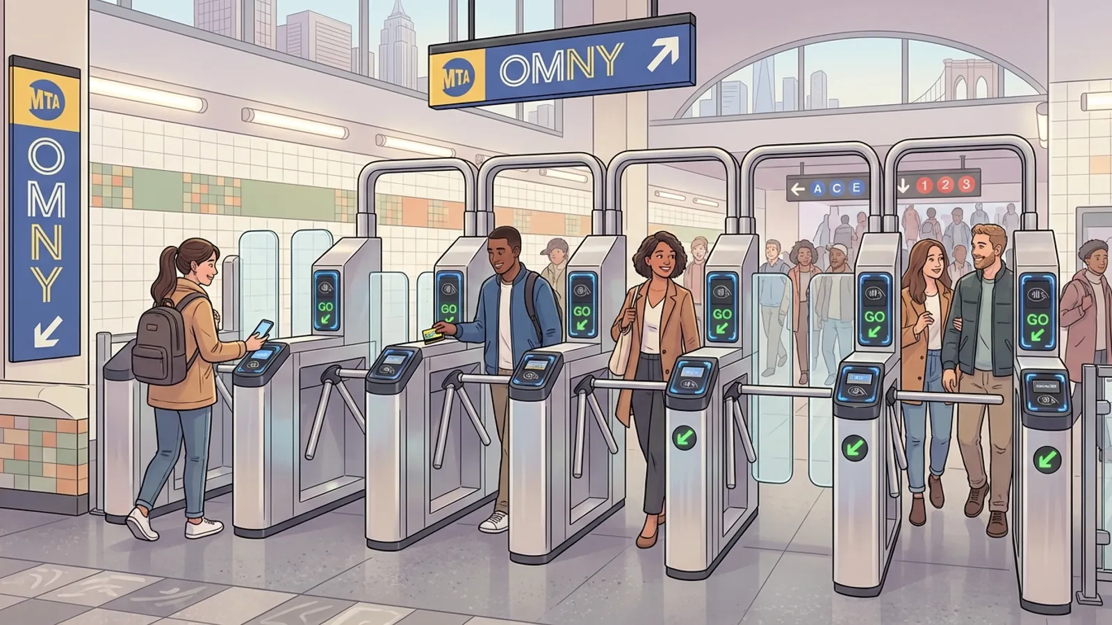 NYC Subway Strengthens System with Modern Gates