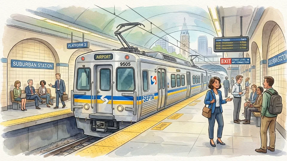 Philadelphia SEPTA Maintains Doylestown Service Flow