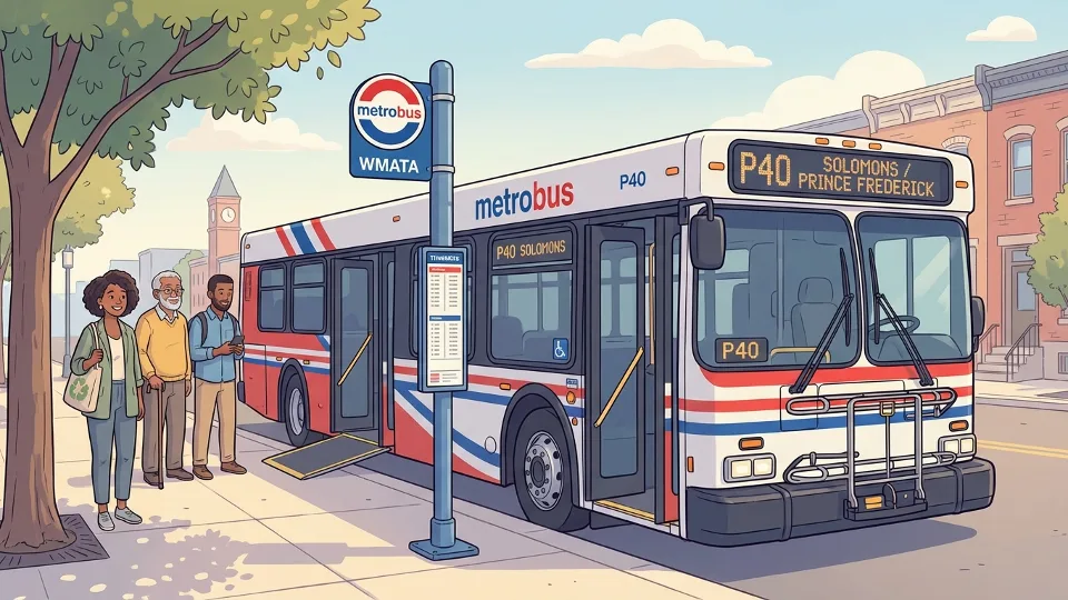 DC-Maryland P40 Stop Relocation Improves Route Flow