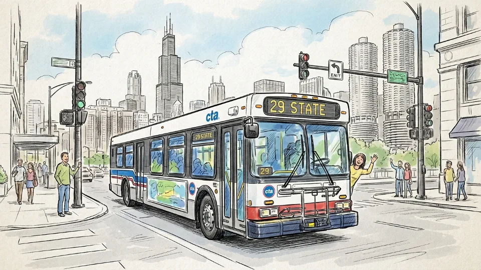 Chicago CTA Maintains Service Through Route Adjustments