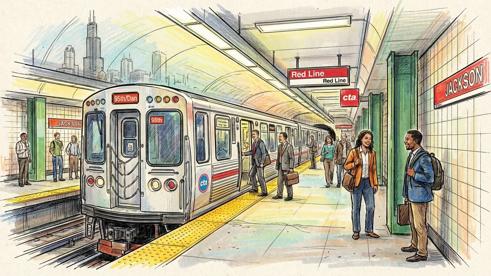 Chicago Guides Riders Through Jackson Access Shift