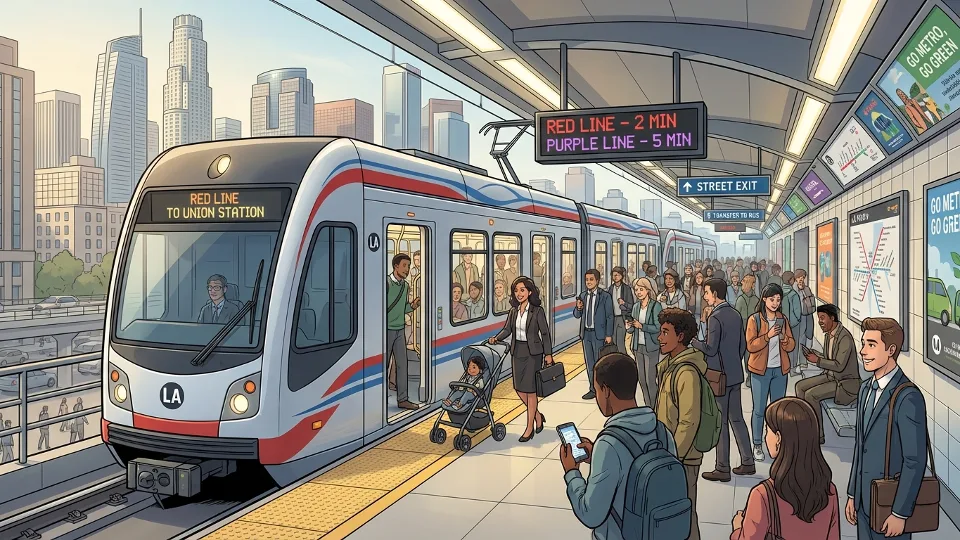 LA Metro Hits 1M Daily Riders, Strengthens Recovery