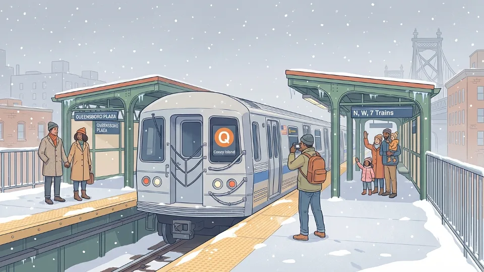 NYC Transit Protects Service Through Winter Storm