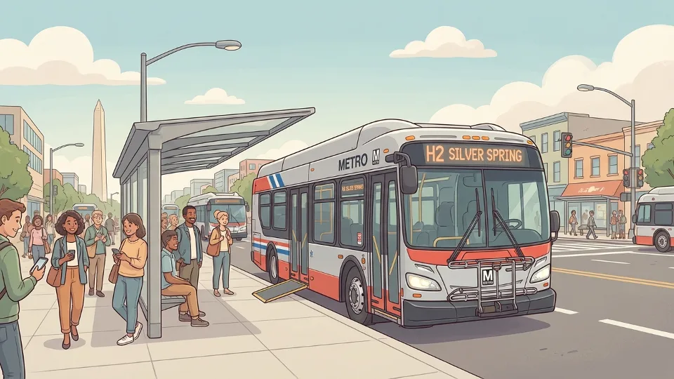 Metro Strengthens Bus Spacing Across DC Region