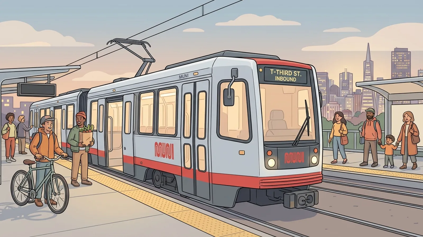 SF Muni Protects Riders with Free New Year's Eve