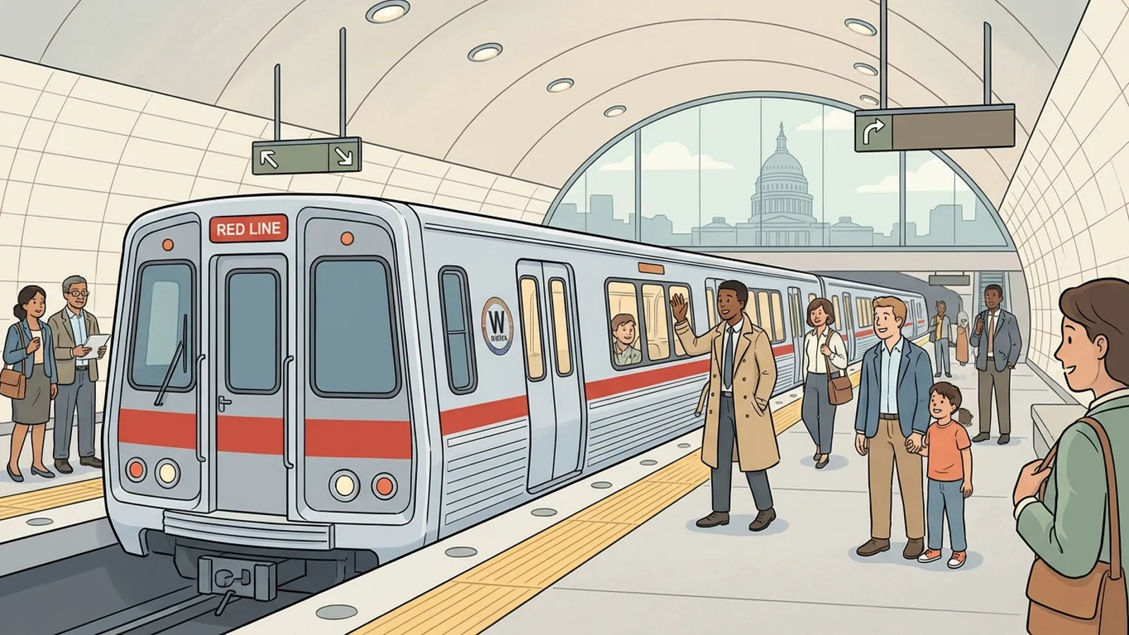 DC Metro Protects Red Line Service Quality