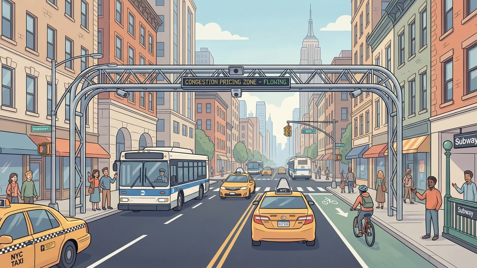 NYC Congestion Pricing Strengthens Transit Network