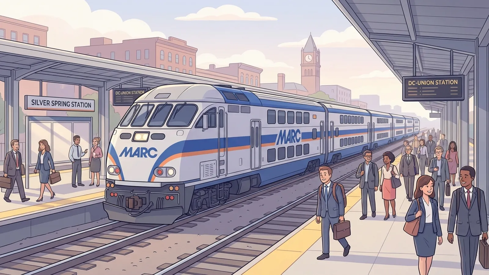 MARC Restores Full Service Across Maryland-DC Lines