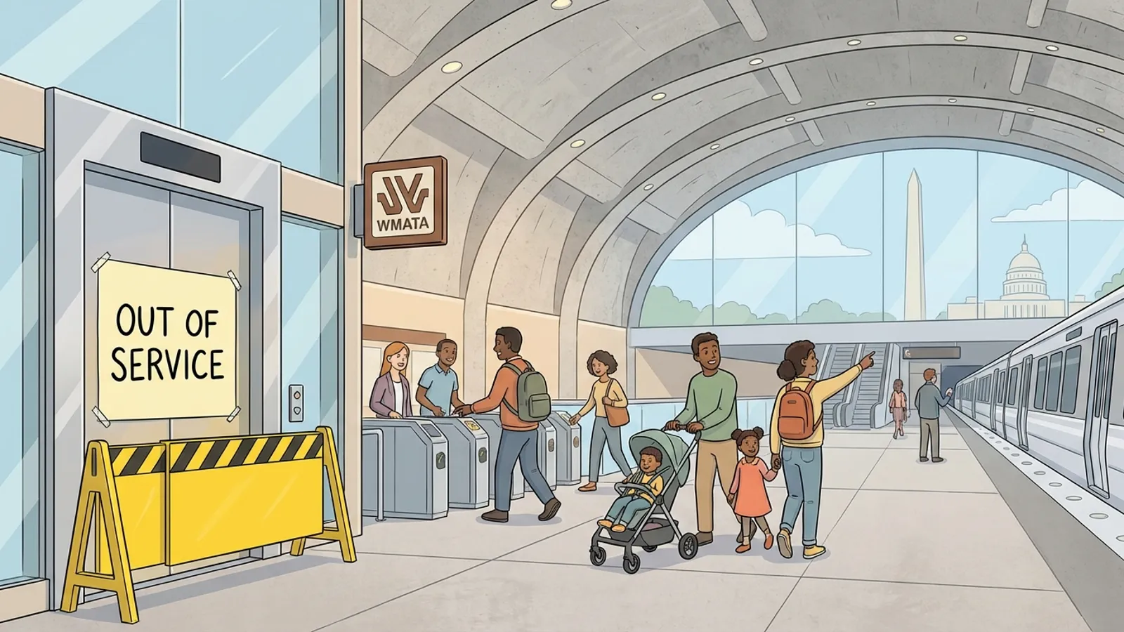 DC Metro Strengthens Mt Vernon Square Access