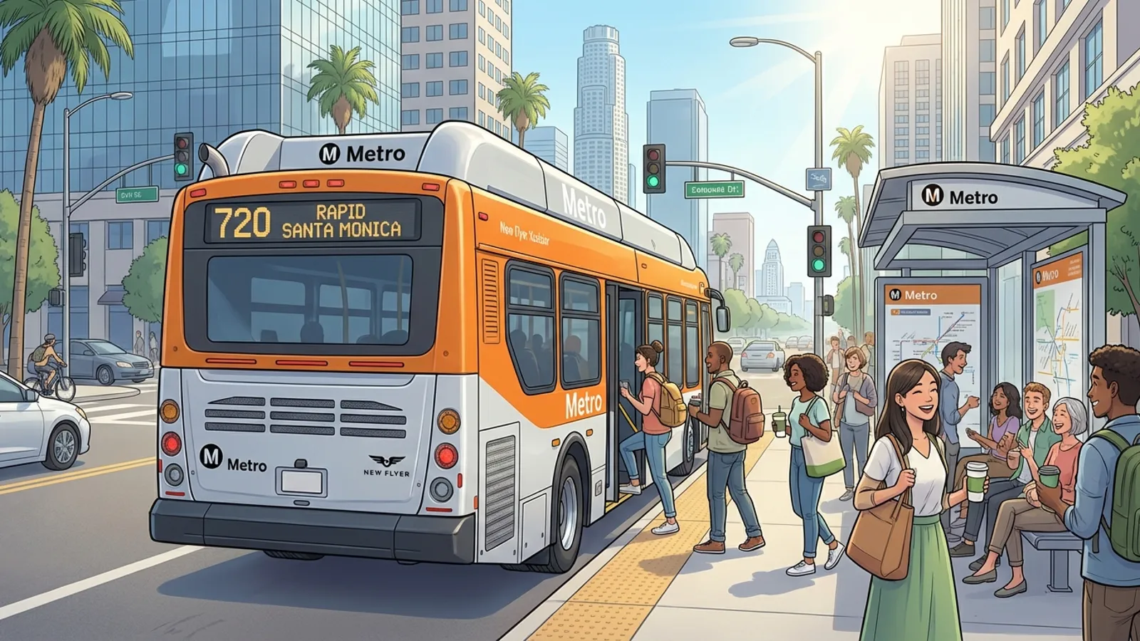 LA Metro Strengthens Equity With 1M Free Riders