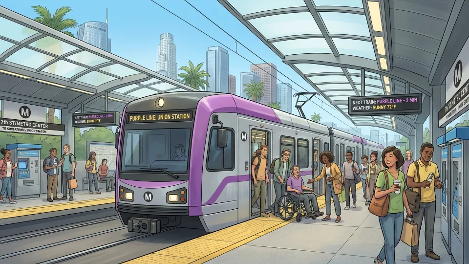 LA Metro Strengthens Service, Hits 311M Trips
