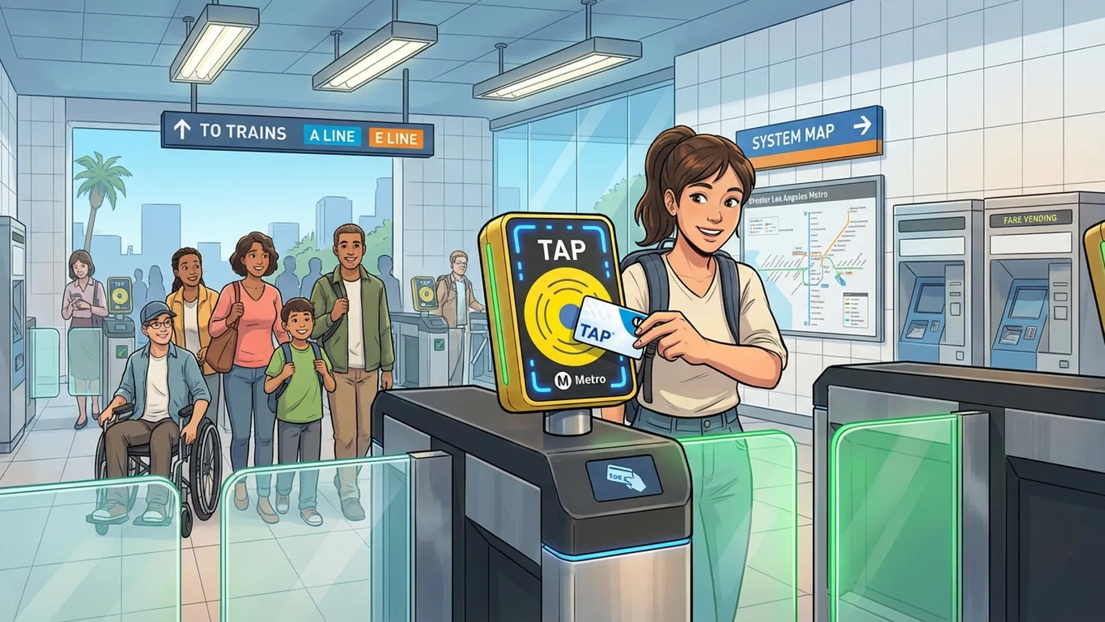 LA Metro Strengthens Fare System at Key Stations