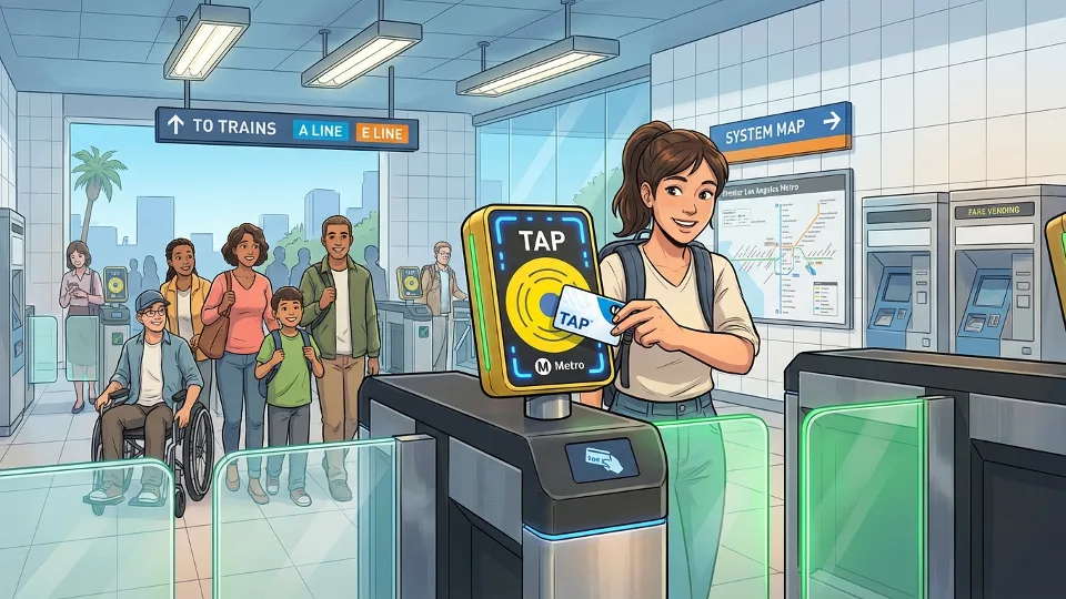LA Metro Strengthens Fare System at Key Stations