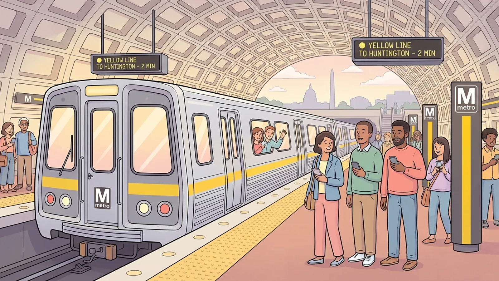 DC Metro Protects Yellow Line Infrastructure