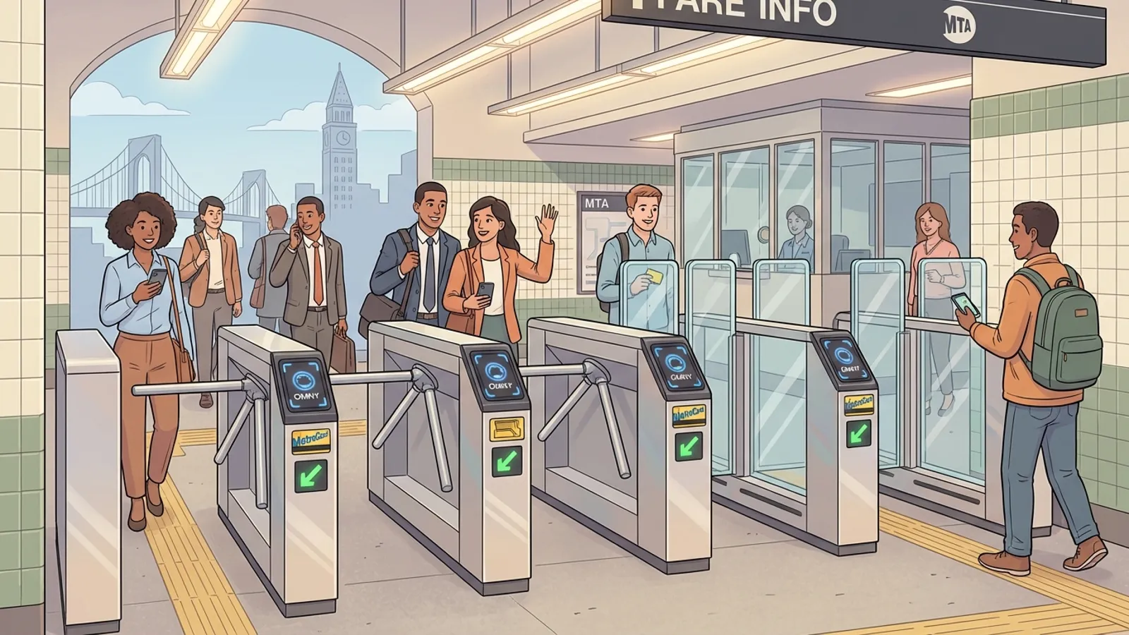 NYC MTA Strengthens Fare Gate Safety Review