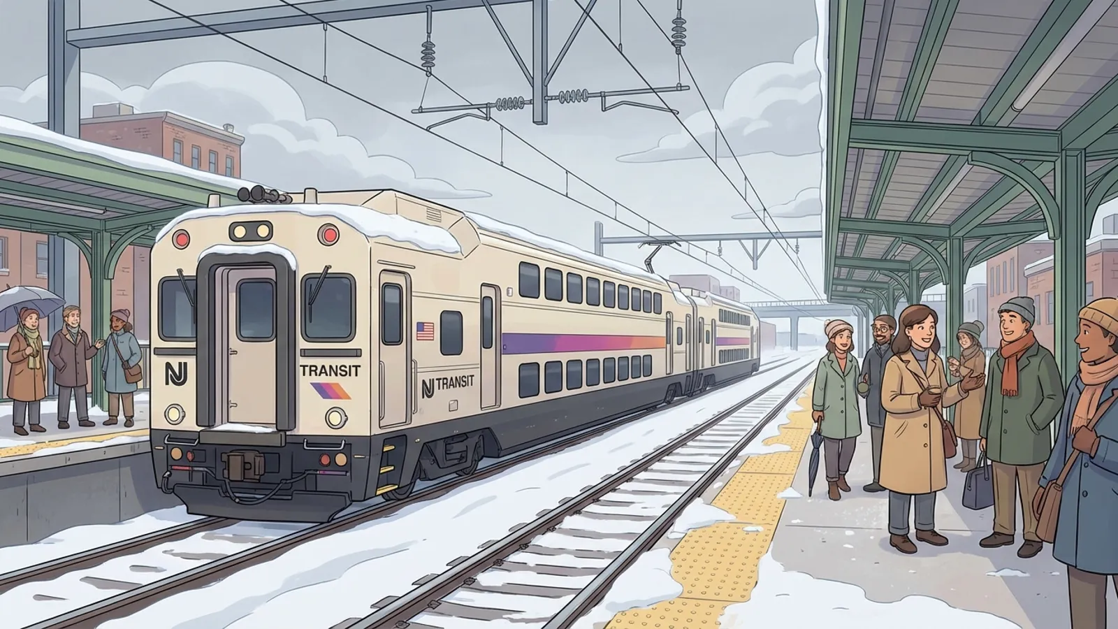 NJ Transit Protects Riders Ahead of Major Storm