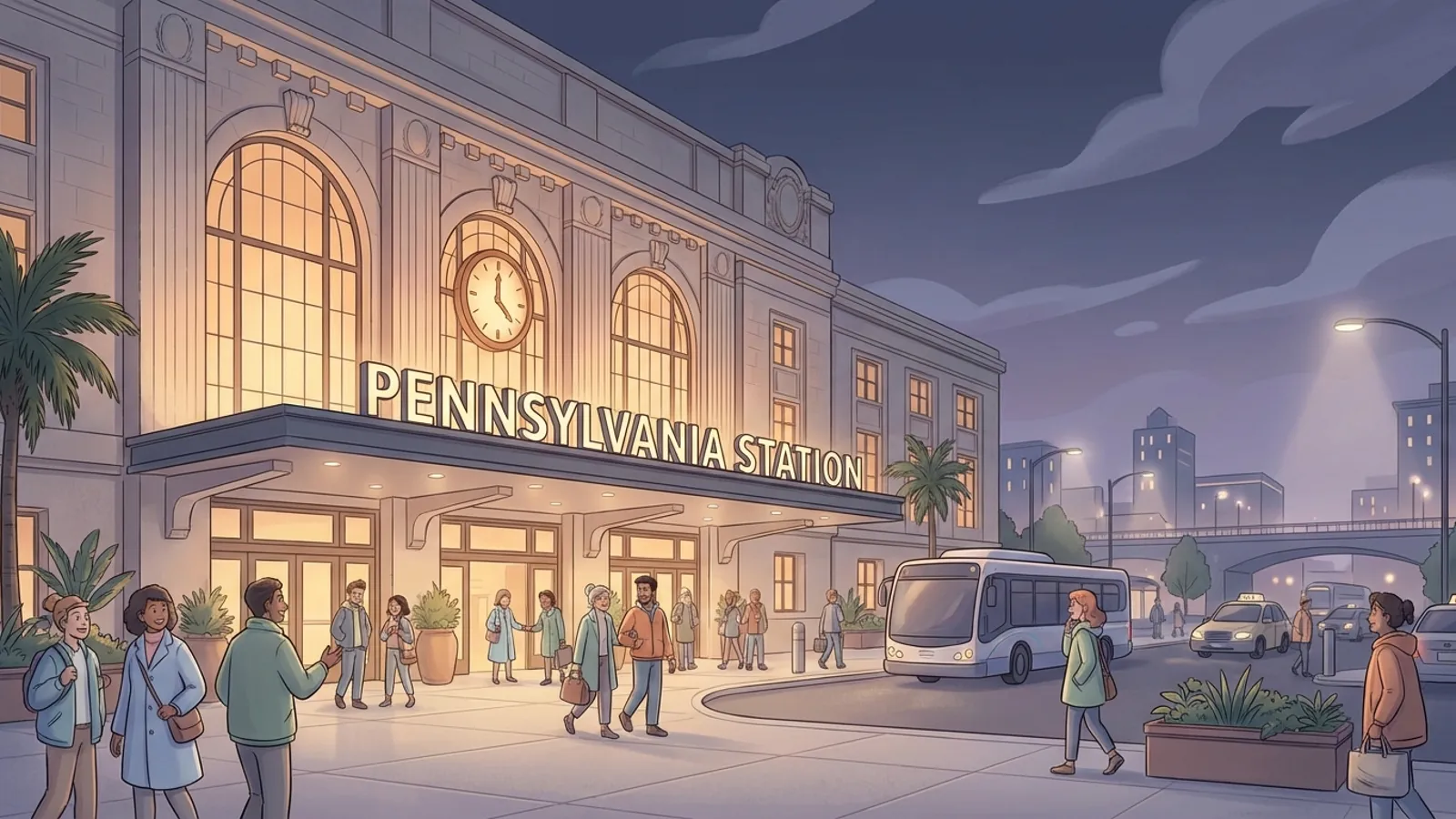 Newark Penn Protects Service During Nightly Cleaning