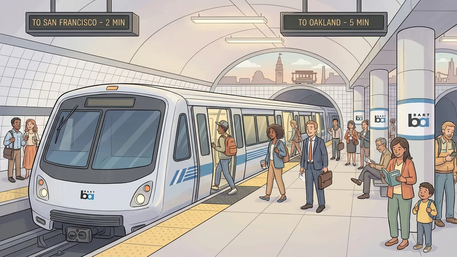 SF BART Strengthens Recovery With 13.5% Ridership Jump